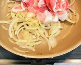 ブダもも肉・焼肉・玉ねぎと豚肉炒め作り方2写真