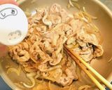 ブダもも肉・焼肉・玉ねぎと豚肉炒め作り方4写真
