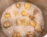 圧力鍋で簡単に、餅入りもちもち、栗ごはん作り方6写真