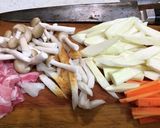 まこものきんぴら作り方1写真