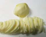しゃきっとポテトとツナの玉子とじ作り方1写真