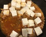 アクとりして、家庭的で優しい味の麻婆豆腐作り方10写真