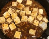 アクとりして、家庭的で優しい味の麻婆豆腐作り方11写真