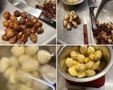 フライドチェストナッツ（素揚げ栗)作り方2写真