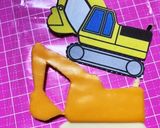ショベルカー★働く車☆キャラ弁♪遠足に☆作り方3写真