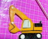 ショベルカー★働く車☆キャラ弁♪遠足に☆作り方6写真