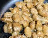 毎日の納豆●クルトンのトッピングで作り方1写真