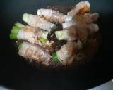 お弁当に1品。白ネギの肉巻き作り方2写真