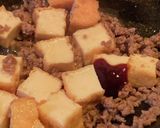 厚揚げ 麻婆(マーボー) タロの弁当47作り方2写真