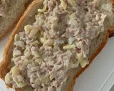 しあわせ朝食♪ツナメルトトースト♫作り方5写真