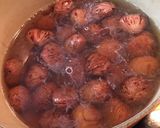 甘さ控えめ☆旬の栗の渋皮煮作り方20写真