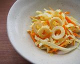 キャベツ・人参・竹輪カレーコールスロー♪作り方3写真