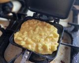 ホットサンドメーカー＊りんごケーキ作り方4写真