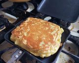 ホットサンドメーカー＊りんごケーキ作り方5写真