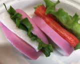 お弁当に＊かまぼこサンド＊卵＊カニカマ作り方3写真