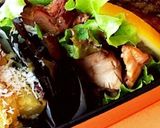 鮭チーズ焼き　おにぎり弁当　ハロウィン作り方10写真