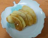 簡単おやつ ♪バター香るハチミツりんご作り方3写真