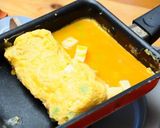枝豆とチーズの出し巻き卵作り方5写真