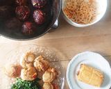 お弁当★定番煮込みハンバーグ★作り置き作り方1写真