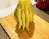仏手柑の甘露煮作り方1写真