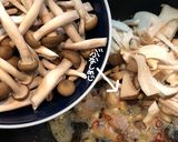 きのこと空芯菜炒め作り方5写真