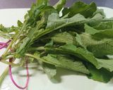菜っ葉のお味噌汁作り方2写真