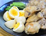 煮込むだけ★手羽元と卵のホロホロ煮込み♬作り方6写真