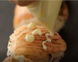 炙りサーモンおこげ寿司作り方4写真