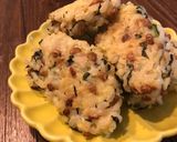 手づかみ離乳食♡卵と納豆の軟飯おやき作り方4写真