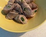 低糖質！低脂肪！豆苗とえのきの豚肉巻き。作り方9写真