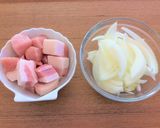 たんぱく質たっぷり！ルーロー飯作り方1写真
