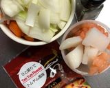 野菜たっぷりトムヤムクンスープ作り方1写真