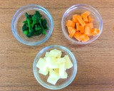 【離乳食完了期】鮭と野菜の洋風みそ煮作り方2写真