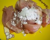 むね肉・じゃが芋のニンニク照り焼き炒め♪作り方3写真