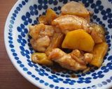 むね肉・じゃが芋のニンニク照り焼き炒め♪作り方7写真