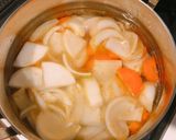 【サバ缶レシピ】サバの味噌汁(あら汁風)作り方4写真