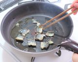 秋刀魚とすだちの和パスタ風ビーフン作り方4写真