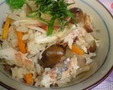 あじの香味炊き込みご飯作り方7写真