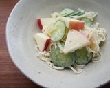 素麺・りんごのマヨネーズ和えサラダ♪作り方7写真
