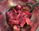 マグロとレタスのわさび醤油和え作り方3写真