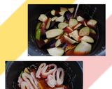 なすびピーマン海鮮ピラフ(簡単)炊飯器作り方6写真