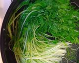 鎌田だし醤油で水菜と焼き油揚げのお浸し作り方3写真
