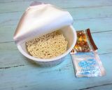 カップ麺アレンジ スガキヤラーメン風作り方2写真