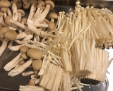 たっぷりきのこのたらこソース作り方1写真