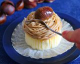 市販の栗でモンブラン｜下地は台湾カステラ作り方22写真