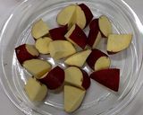 ほくほくさつまいもと手羽先の甘辛煮♬作り方2写真