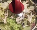 豚ロース薄切りと白菜のピリ辛味噌煮作り方2写真