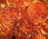 簡単 煮込みハンバーグ作り方9写真