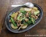 豚肉と大根と小松菜のとろみ煮作り方8写真