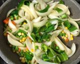 鶏むね肉☆しめじ☆Mixベジタブルの酢鶏作り方6写真